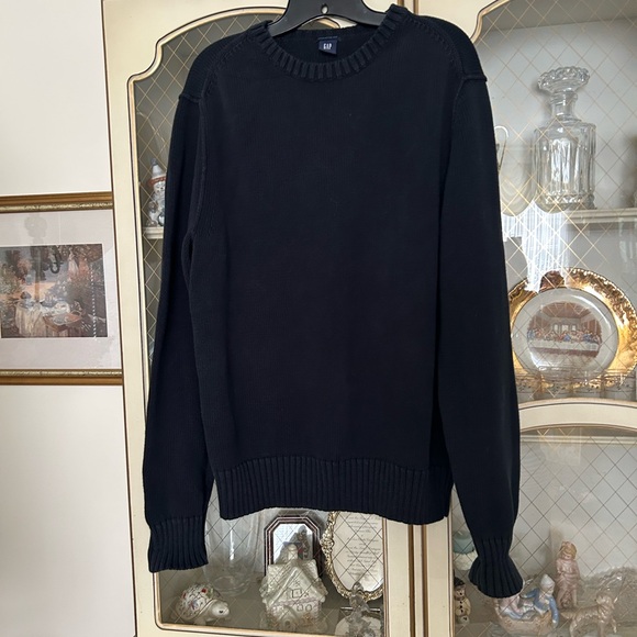 GAP Men's Dark Blue Crewneck Sweater Size L. C:4381
